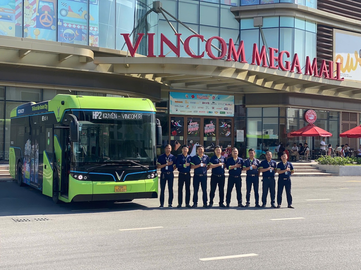 Thay đổi lộ trình tuyến VinBus mã HP1 và HP2 từ 15/11/2025